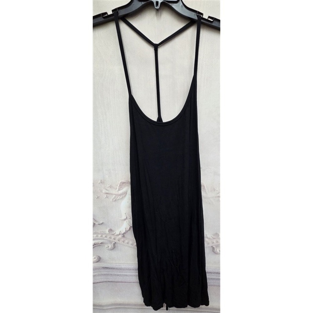 NWOT Volcom S Sliding T Back Sleeveless Tank Dress Black 126330